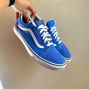 Vans Canvas old skool Blue/white